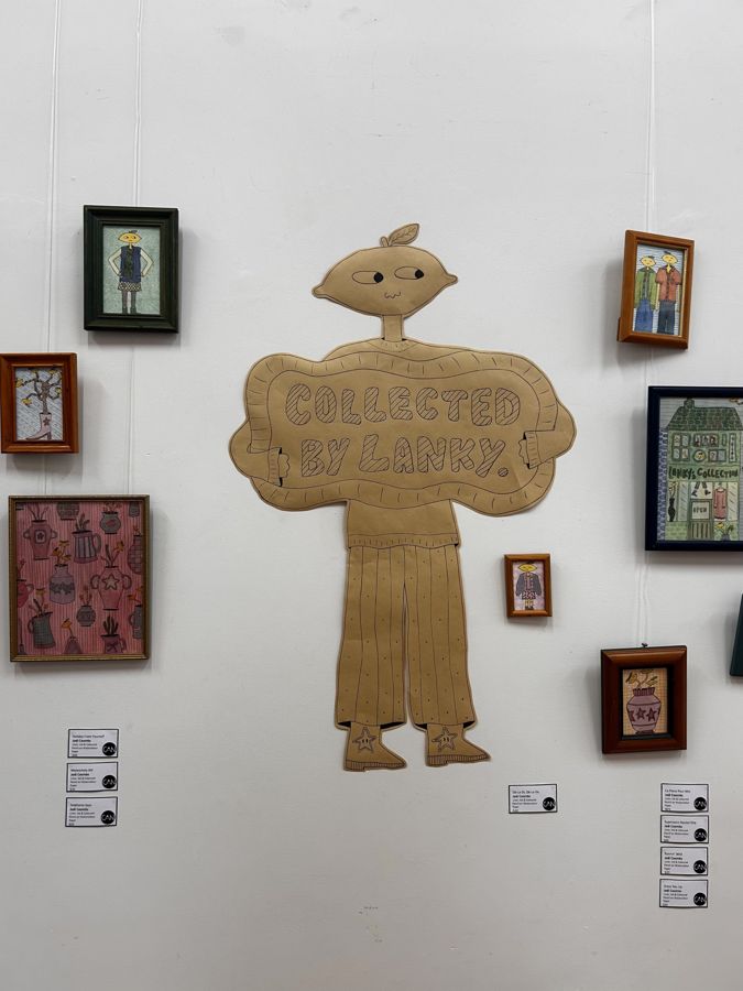 Collected by Lanky exhibit
